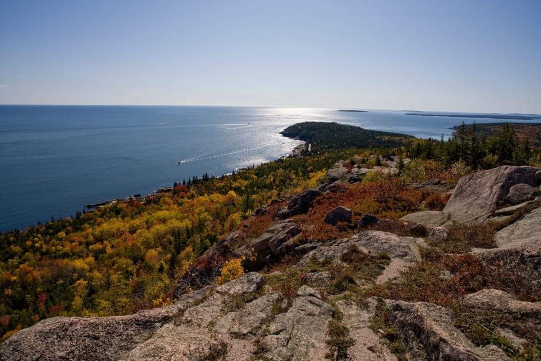 View of Acadia National Park