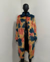 *One Of A Kind* Long Faux Fur Coat | American Swallow - X-Small