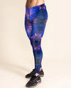 Men's Leggings Blue & Pink | Galaxy
