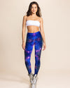 Women's Velvet Leggings | Galaxy
