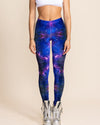 Women's Velvet Leggings | Galaxy