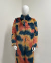 *One Of A Kind* Faux Fur Calf Coat | American Swallow - Medium