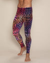 Men's Leggings | Sunset Leopard