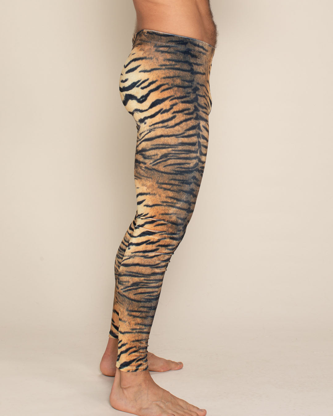 Tiger Velvet Leggings | Men's