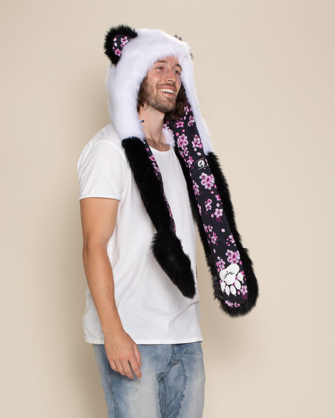 Panda Collector Edition Faux Fur Hood | Men's