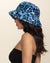 Electric Blue Lynx Collector Edition Faux Fur Bucket Hat | Women's