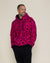 Pink Cheetah Classic ULTRA SOFT Faux Fur Hoodie | Men's