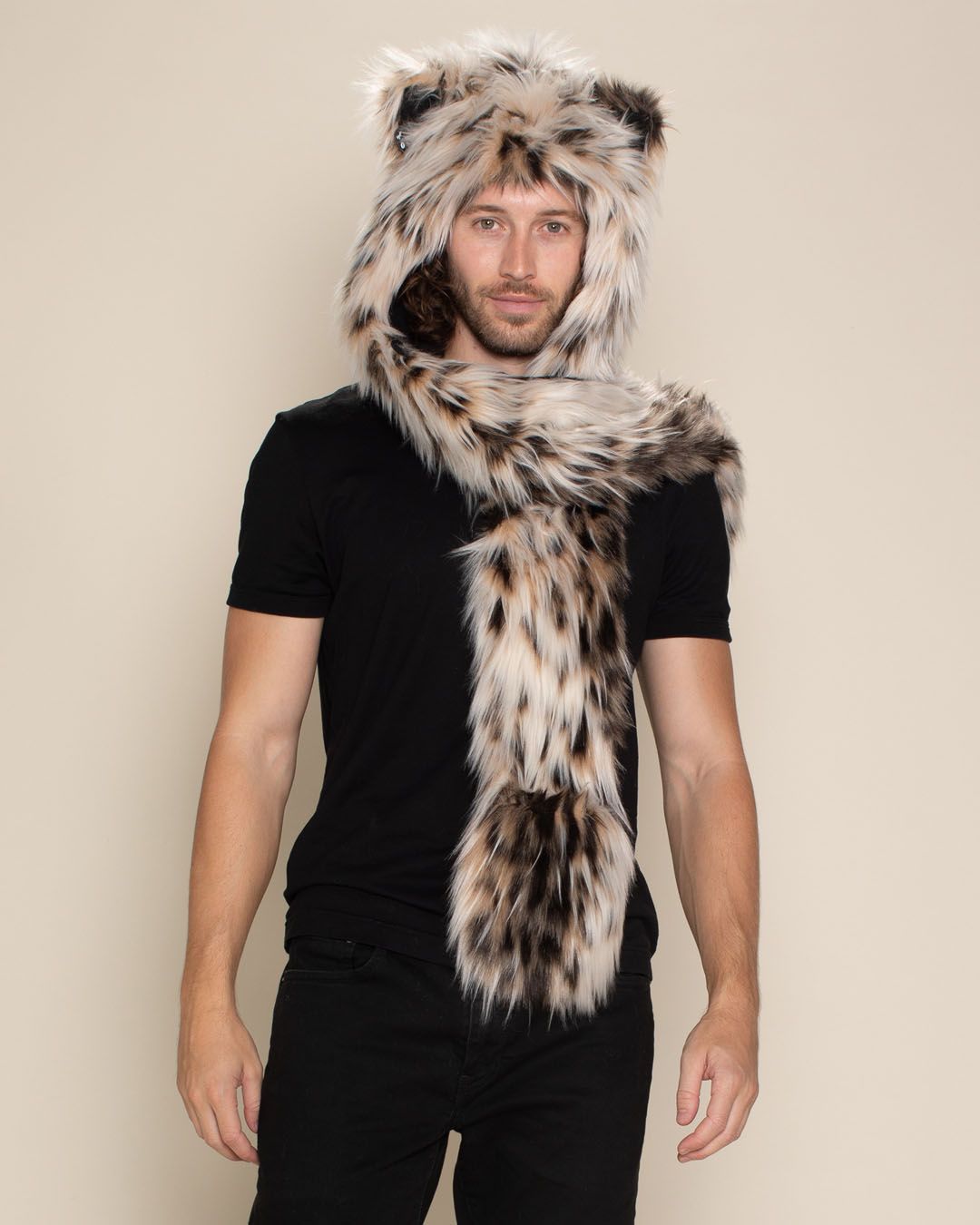 Lil&#39; Cheetah Faux Fur Hood | Men&#39;s