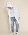 Iridescent Sequin Wolf Classic Collector Edition Faux Fur Style Robe | Men's