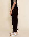 Mahogany Jaguar ULTRA SOFT Faux Fur Sweatpants | Men's