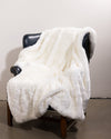 Signature Collection Faux Fur Throw | Polar Bear