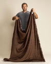 Signature Collection Faux Fur Throw | Silver Chinchilla