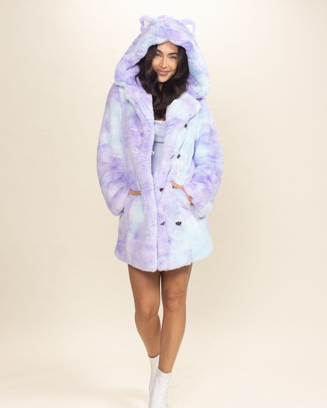 Mer-Kitty Classic Collector Edition Faux Fur Coat | Women&#39;s