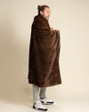 Limited Edition Faux Fur Throw | Brown Bear