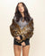 Margay Wild Cat Faux Fur Varsity Jacket | Women's