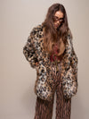 Women's Faux Fur Coat | Leopard Print
