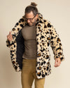 Men's Faux Fur Coat | Sinai Leopard