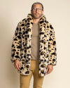 Men's Faux Fur Coat | Sinai Leopard