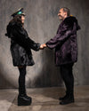 Classic Women's Faux Fur Coat | Black Panther