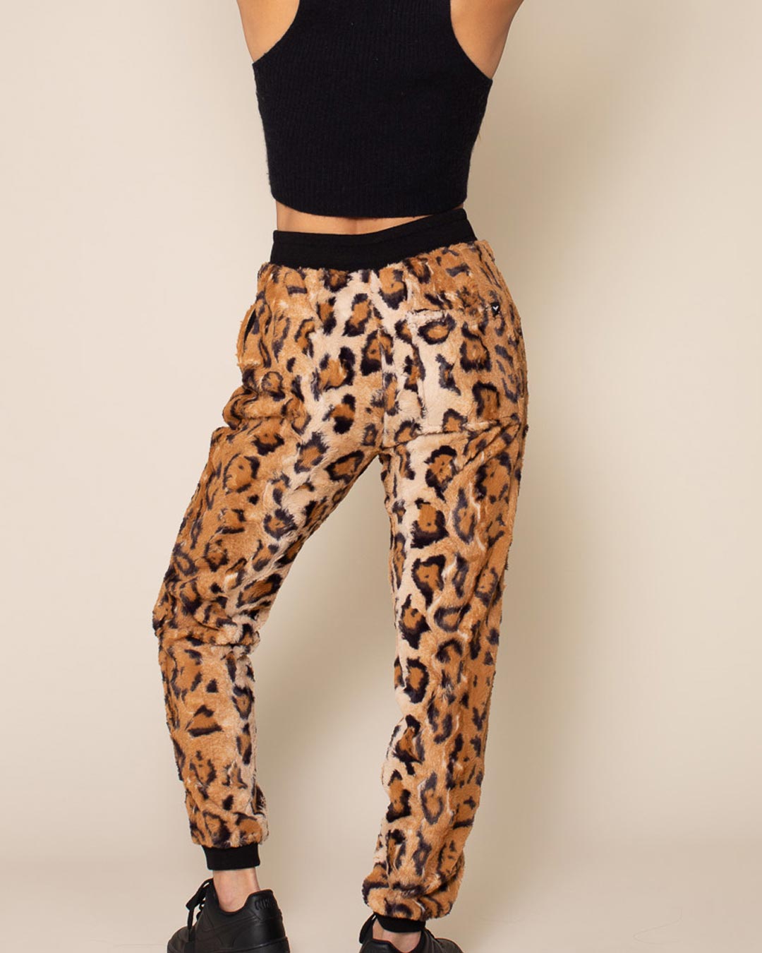 Cheetah ULTRA SOFT Faux Fur Sweatpants | Women's
