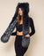 Moroccan Blue Wolf Collector Edition Faux Fur Hood | Women's