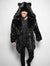 Black Panther Classic Faux Fur Coat on Man