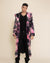 Ink Spotted Leopard Classic Collector Edition Faux Fur Style Robe | Men's