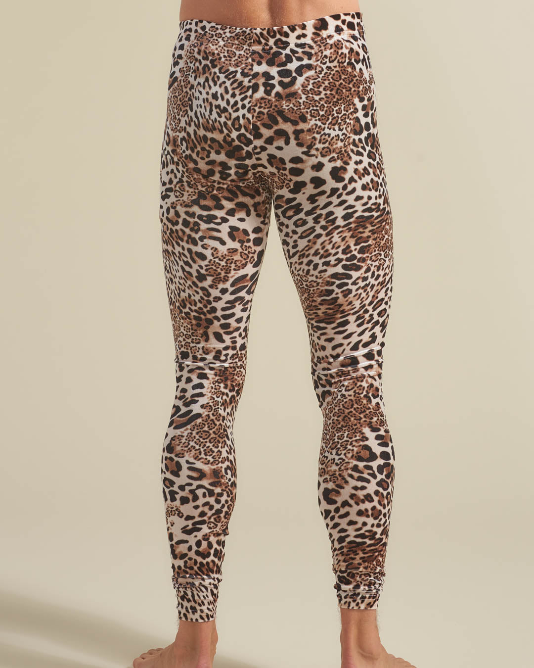 Arabian Leopard Velvet Leggings | Men's