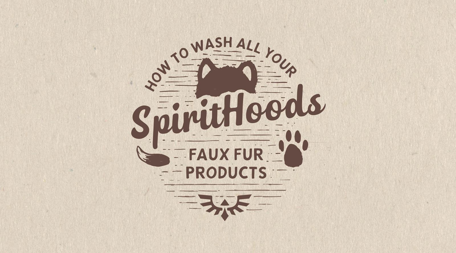 spirithoods faux fur product infographic