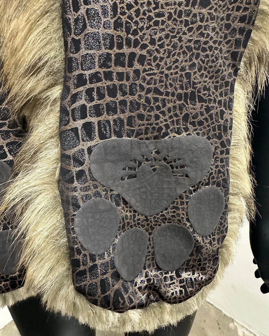 *Almost Purfect* Collector Edition Faux Fur SpiritHood | Baby Bobcat