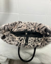 *Sample* Faux Fur Tote Bag | White Tiger