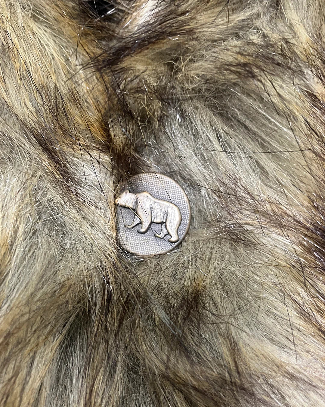 *Last Stock* Limited Edition Faux Fur SpiritHood | Grizzly Bear