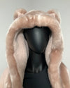 *Almost Purfect* Rose Quartz Wolf Robe - MEDIUM