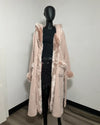 *Almost Purfect* Rose Quartz Wolf Robe - MEDIUM
