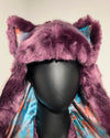 *Almost Purfect* Luxe Collector Edition Faux Fur SpiritHood | Lavender Wolf