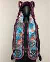 *Almost Purfect* Luxe Collector Edition Faux Fur SpiritHood | Lavender Wolf