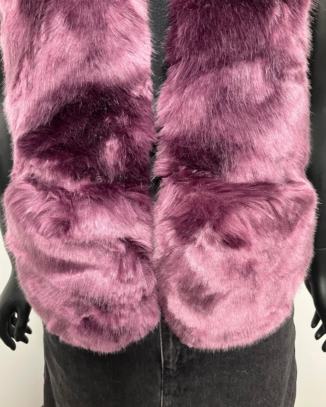 *Almost Purfect* Luxe Collector Edition Faux Fur SpiritHood | Lavender Wolf