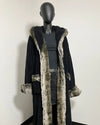 *Almost Purfect* Classic Grey Wolf Robe - LARGE