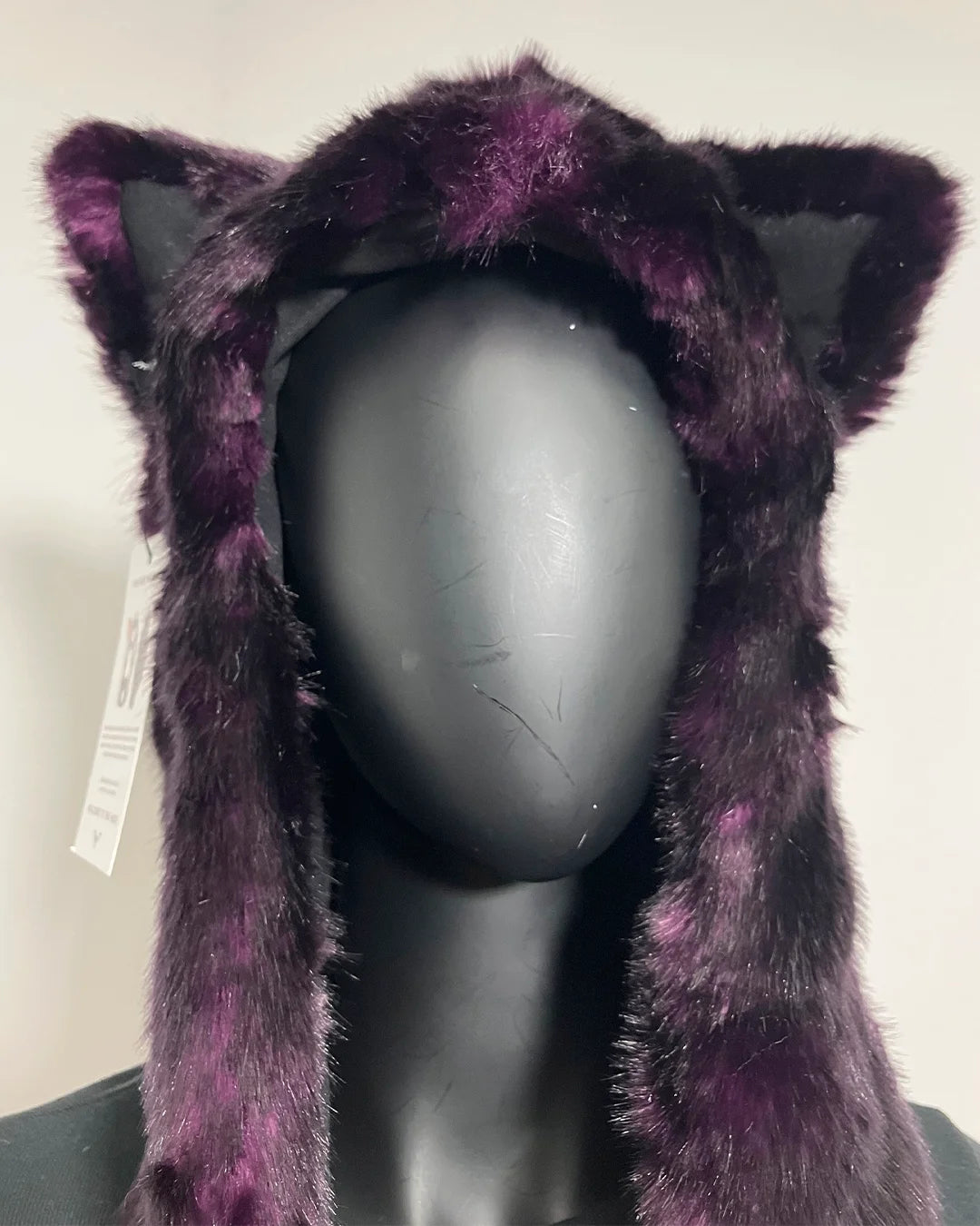 *Almost Purfect* Midnight Wolf Luxe Hood