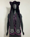 *Almost Purfect* Midnight Wolf Luxe Hood