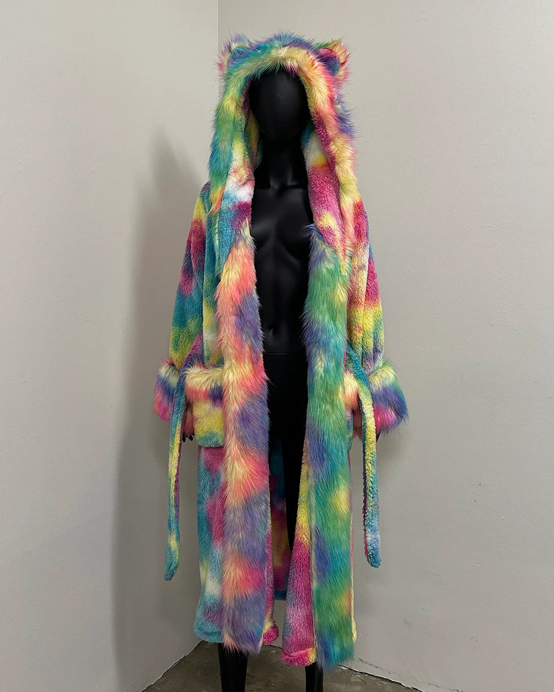 *Last Stock* Classic Luxury Robe | Rainbow Bear - Small