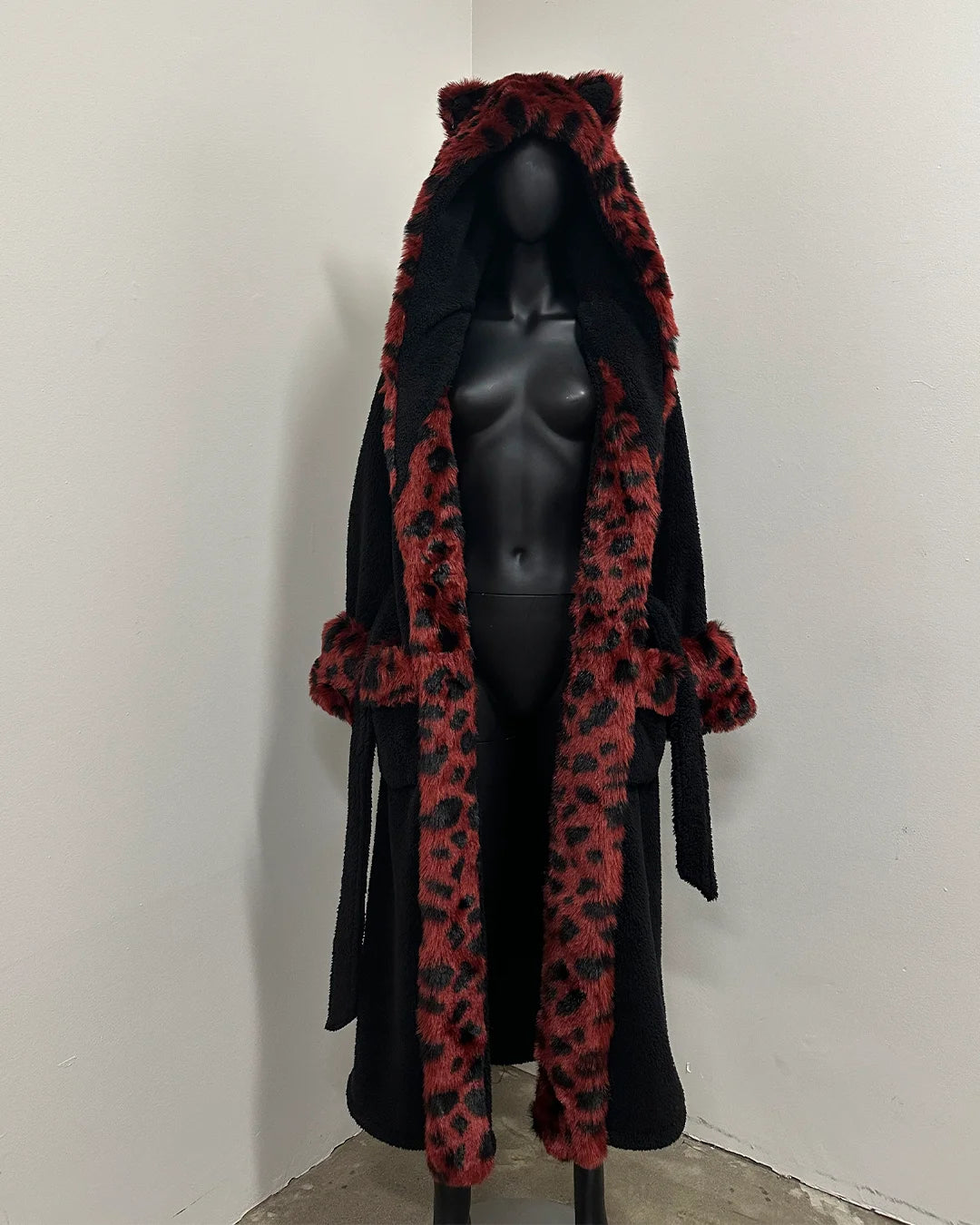 *Last Stock* Classic Luxury Robe | Wild Cat - Small