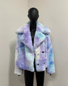*One of Kind* Faux Fur Jacket | Mer-Kitty - Medium