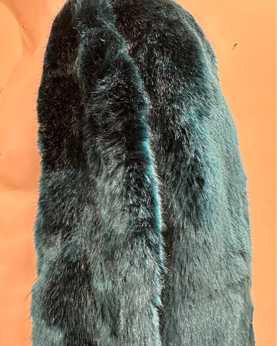 *Almost Purfect* V-Neck Luxe Faux Fur Coat | Royal Wolf - Medium