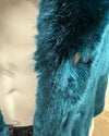 *Almost Purfect* V-Neck Luxe Faux Fur Coat | Royal Wolf - Medium