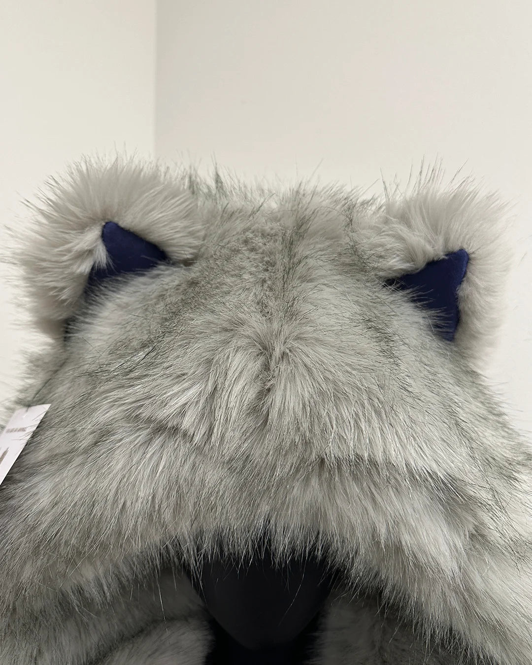 *Sample* Classic Luxe Faux Fur Coat | Arctic Wolf - XSmall