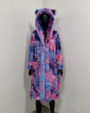 *Sample* Classic Long Faux Fur Coat | Cotton Candy Kitty -XSmall