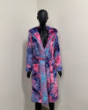 *Sample* Classic Long Faux Fur Coat | Cotton Candy Kitty -XSmall