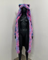 *Sample* Classic Long Faux Fur Coat | Cotton Candy Kitty -XSmall