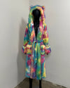 *Last Stock* Classic Luxury Robe | Rainbow Bear - Small